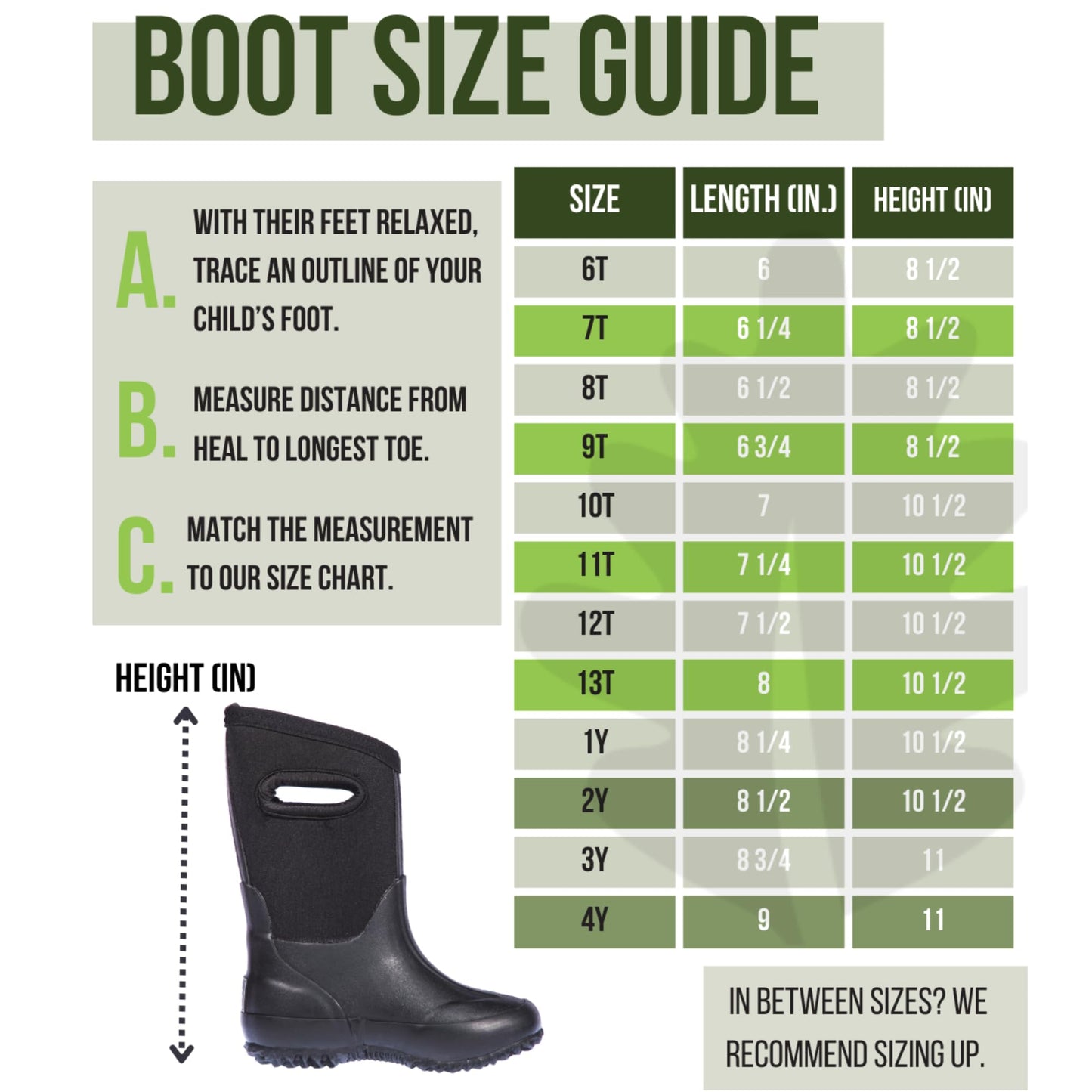 OAKI Neoprene Boots, Mermaids 8T