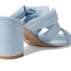 Stuart Weitzman Playa 75 Knot Block Slide Light 7 B