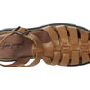 Free People Delaney Fisherman Platform - Women Platform Sandals - Leather Upper and Lining - Rubber Outsole Dark Sand EU 39 (US Women's 9) M