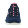 Skechers Women's Athleisure Sneaker, 8 M, Navy/Hot Pink