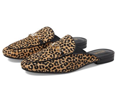 Michael Kors Tiffanie Flat Mule Black Multi 8 M