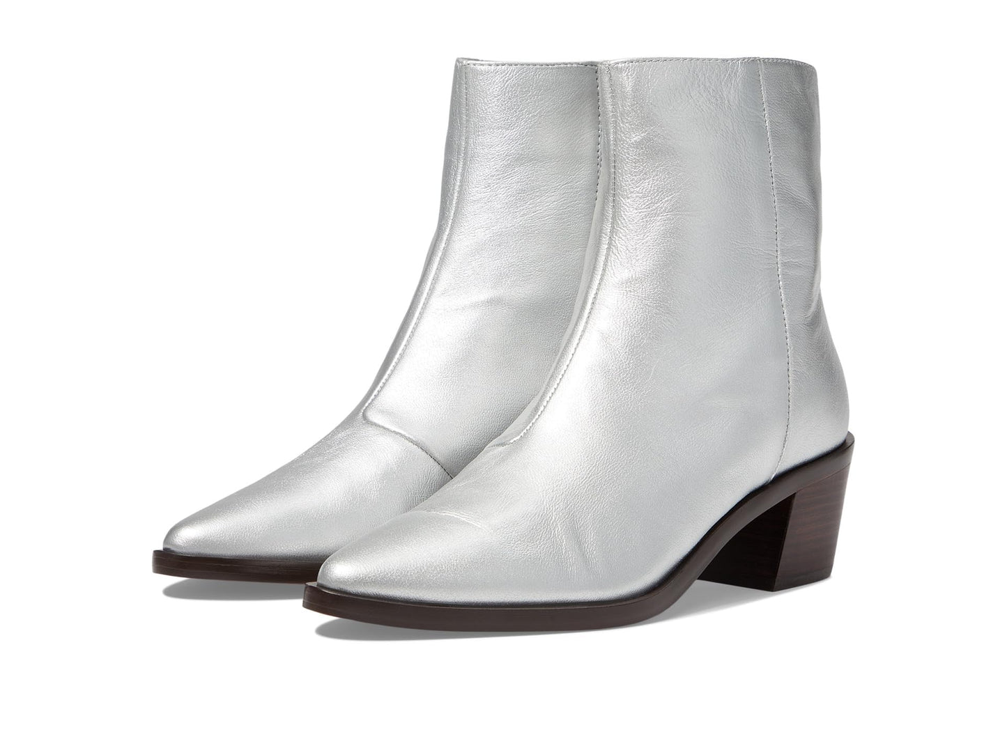 Madewell The Darcy Ankle Boot Silver 6.5 M