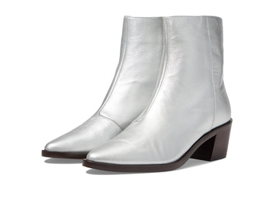 Madewell The Darcy Ankle Boot Silver 6.5 M