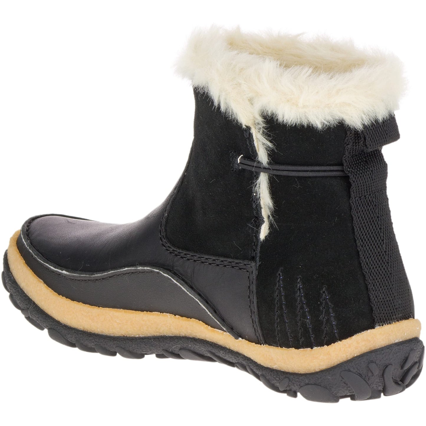 Merrell Women's Tremblant Pull on Polar Waterproof Snow Boot, Black, 8.5 M US