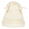 HEYDUDE Wendy Funk Coastal Woven Egret/Multi Size 12, Women’s Shoes, Women’s Slip-on Loafers, Comfortable & Light-Weight