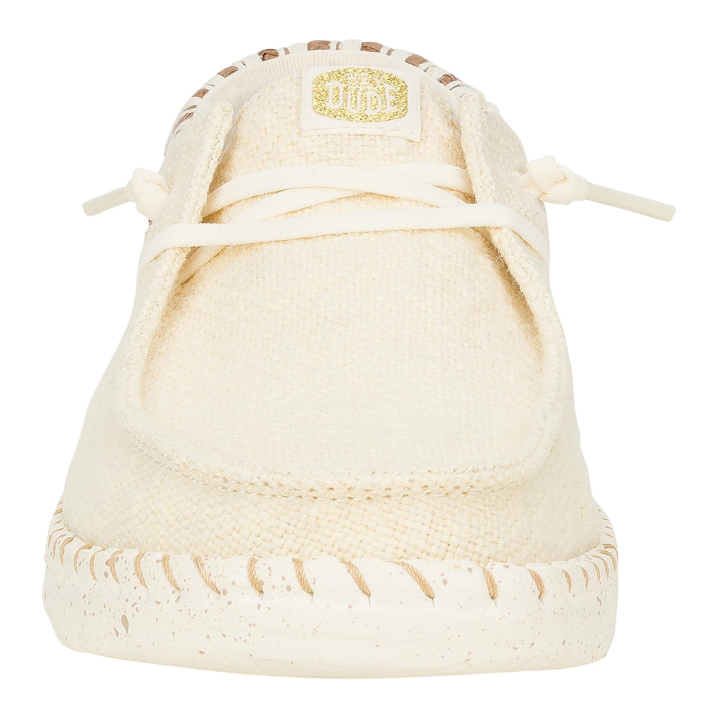 HEYDUDE Wendy Funk Coastal Woven Egret/Multi Size 12, Women’s Shoes, Women’s Slip-on Loafers, Comfortable & Light-Weight