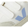 VEJA Kids Kids Small V-12 Chromefree (Toddler) Sneaker, Extra White/Multico Olympe, 6 US Unisex