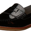 Sperry Top-Sider Women's Seaport Penny Shoe, Black Patent, 6 M US