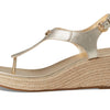 Michael Kors Laney Thong Pale Gold 9.5 M
