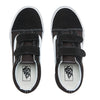 Vans Old Skool V Vvhe, Unisex Children's Trainers, Black Black True Whit 6bt, 32 EU