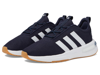 adidas Boy's Racer TR23 Running Shoes (Little Kid/Big Kid) Legend Ink/Footwear White/Gum 3 3.5 Big Kid M