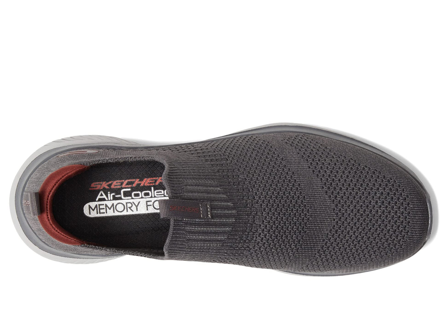 Skechers Ultra Flex 3.0 Demchek Charcoal/Red 10 D (M)