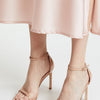 Stuart Weitzman Nudistsong Ankle Strap Sandal Adobe 10 M