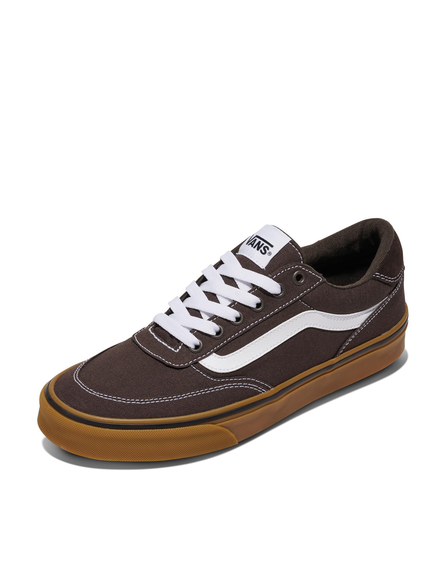 Vans Men's Brooklyn LS Shoe | Low-Top Sneakers for Everyday Wear, Walking, Work & Fashion, Turkish Coffee, 12