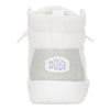 HEYDUDE Women's Kid Cody Hi Sparkle (Little Kid/Big Kid), Sparkle White, 4 Medium