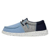 HEYDUDE Mens Wally Tri-Varsity (Toddler) Light Blue