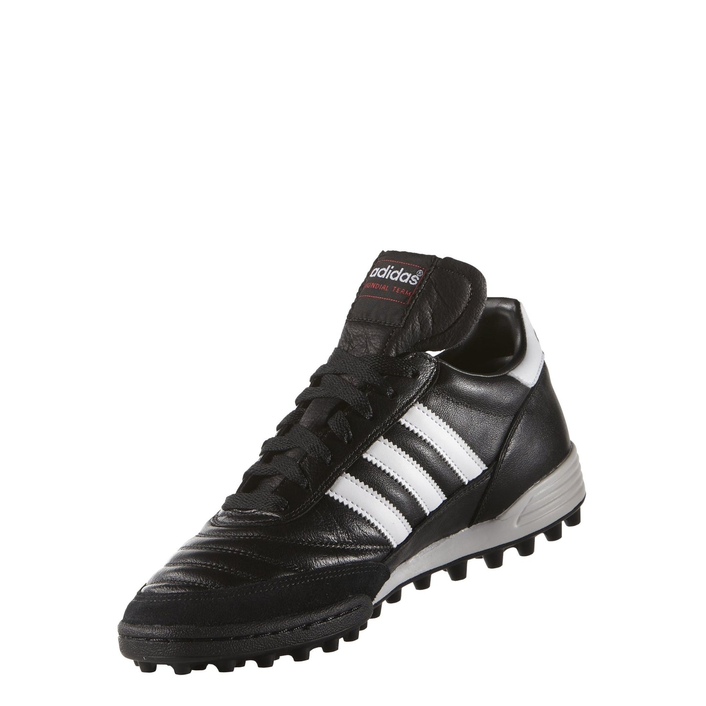 adidas Men's Mundial Team Athletic Shoe (Black/White, US Footwear Size System, Adult, Men, Numeric, Medium, 5)