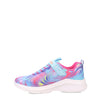 Skechers Kids Girls Dreamy Lites-Swirly Sweets Sneaker, Blue/Multi, 3 Little Kid