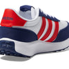 adidas Run 70s (Little Kid/Big Kid) White/Vivid Red/Dark Blue 7 Big Kid M