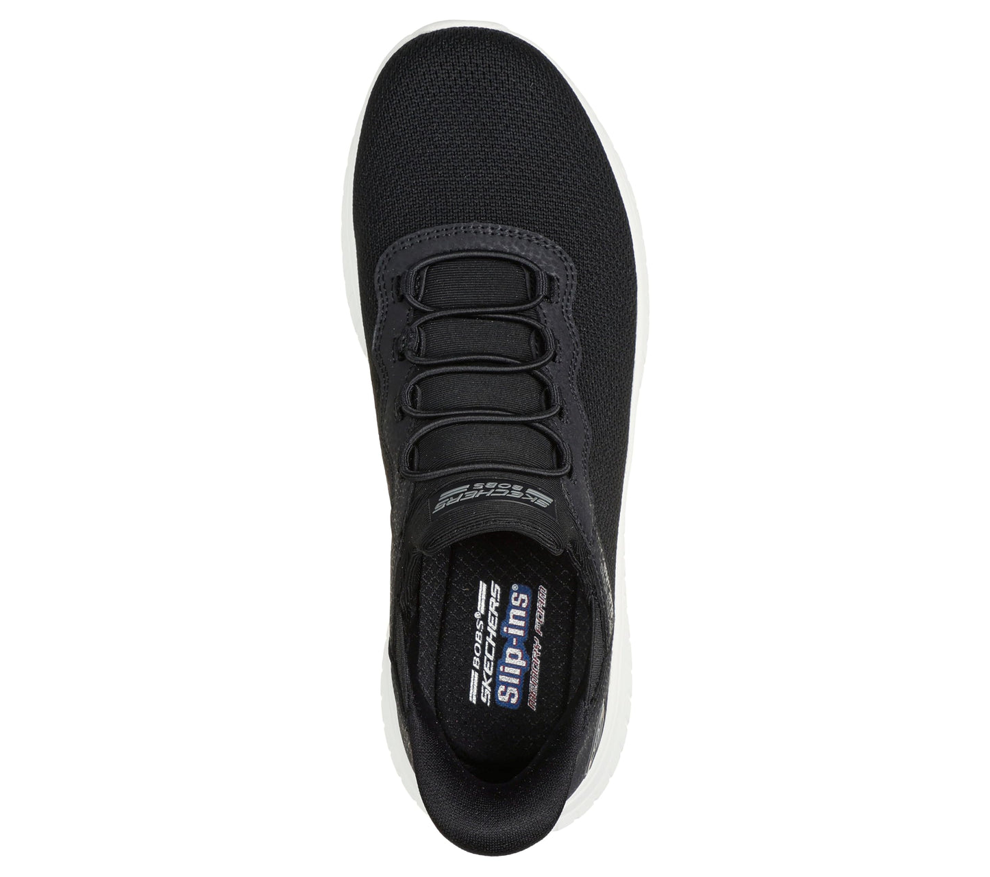 Skechers Women's Trainers, Sports Shoes, Black White, 36.5 EU Weit