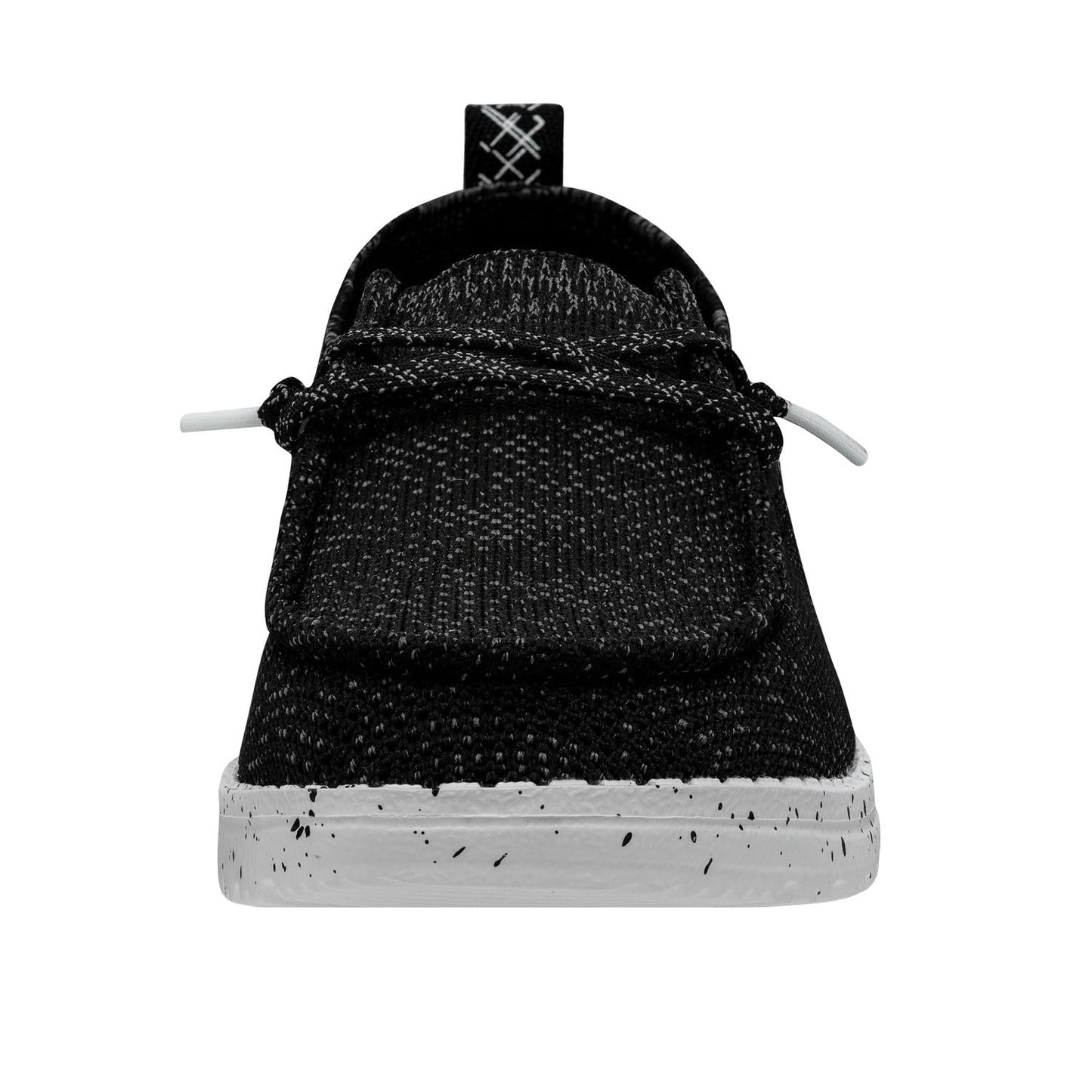 HEYDUDE Women's Wendy Halo Black Size 5 | Women's Shoes | Women's Slip On Shoes | Comfortable & Light-Weight