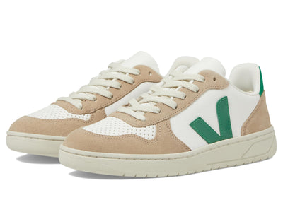 VEJA Women V-10 Extra White/Emeraude/Sahara EU 40 (US Women's 9) Medium