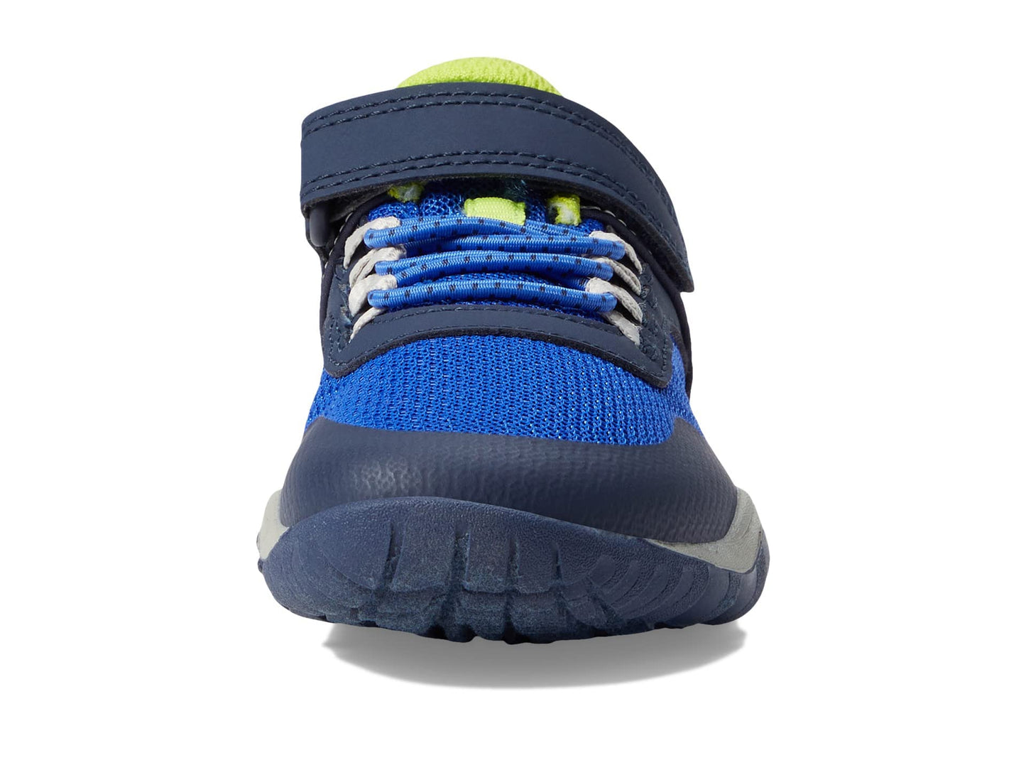 Merrell® Trail Glove 7 A/C Shoes for Little Kids – Synthetic Mesh Upper – EVA Midsole – Odour-Resistant Lining Blue/Lime 7 Big Kid M
