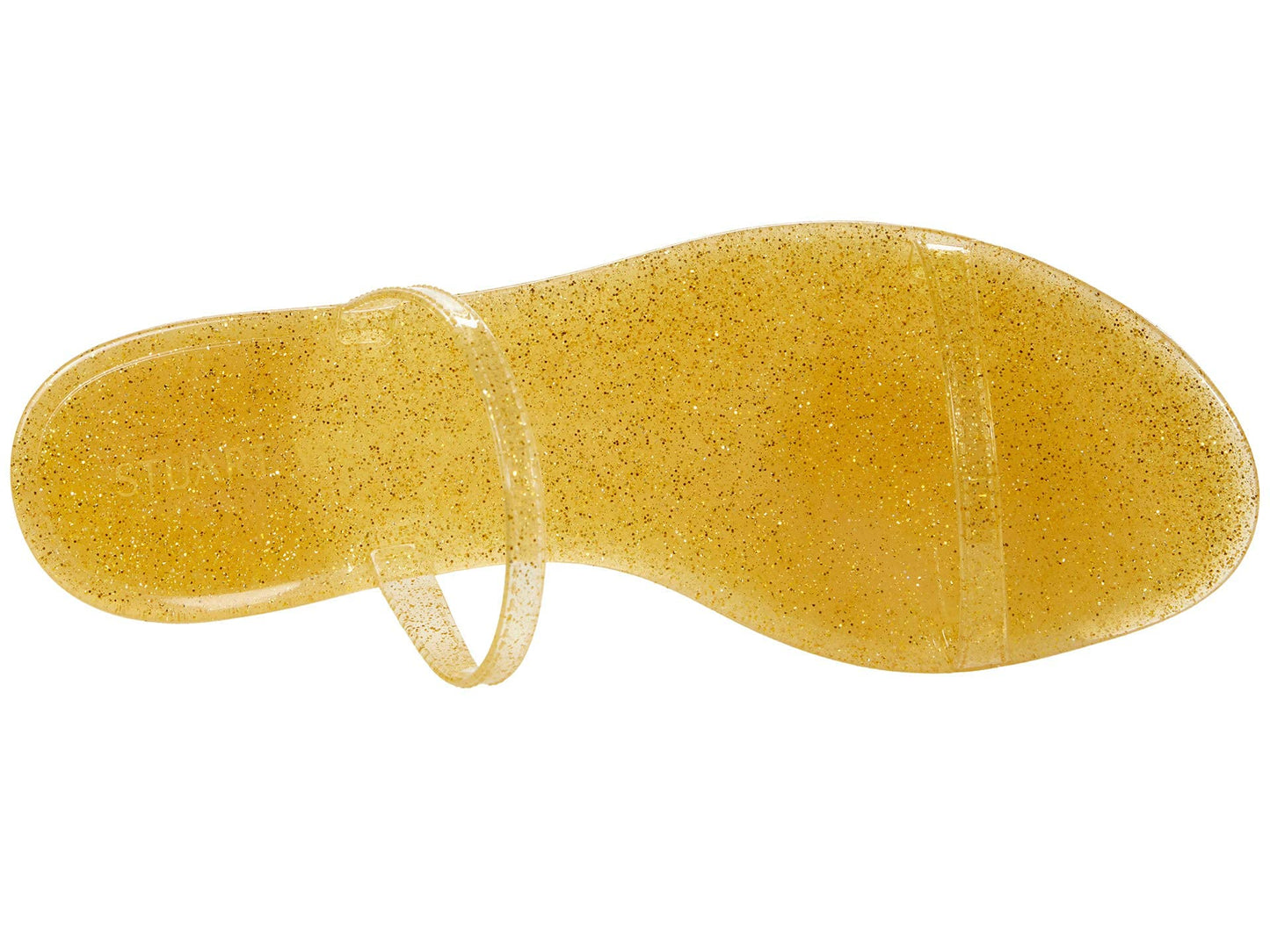 Stuart Weitzman Sawyer Slide Gold 11 M