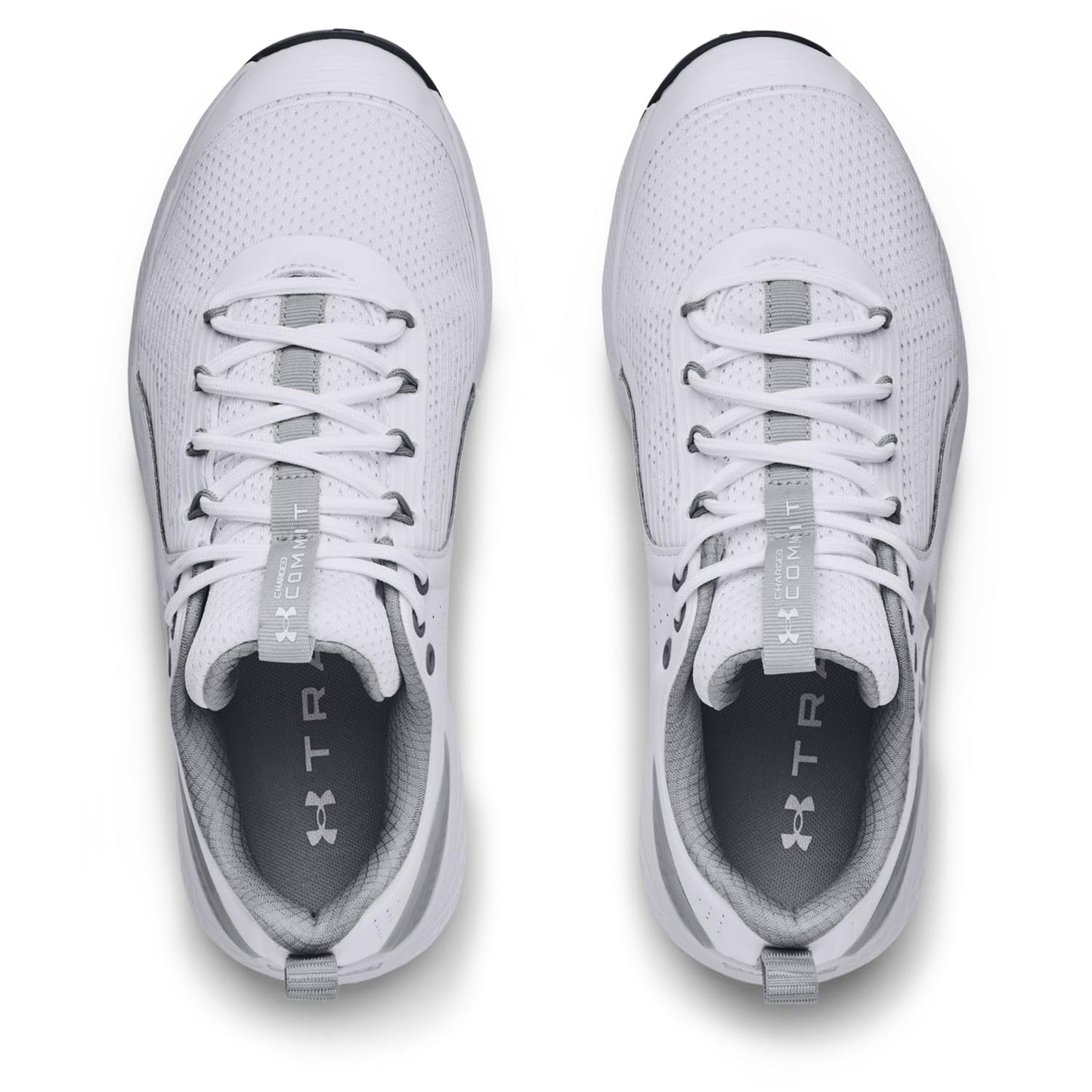 Under Armour Men's Charged Commit Tr 3, White (103)/Mod Gray, 11.5 M US