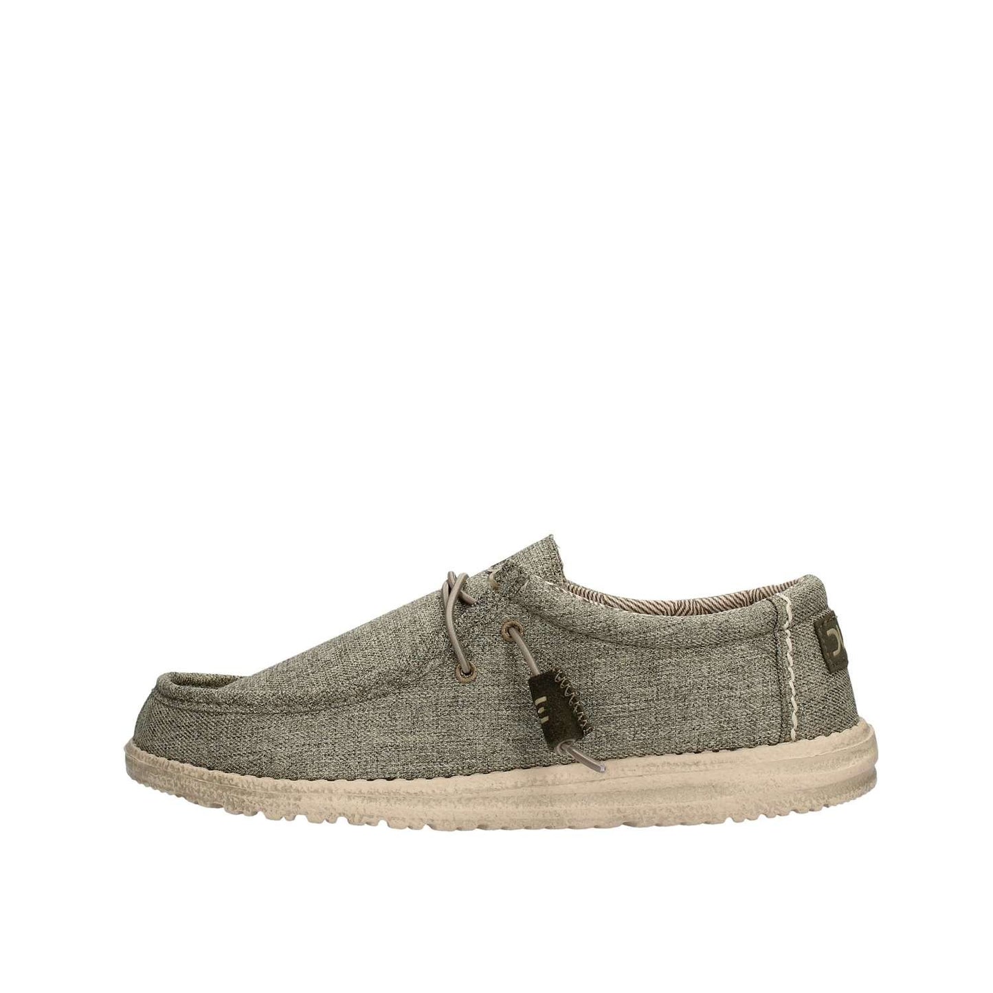 HEYDUDE Women's Wendy Fringe Sage Size 8 | Women's Shoes | Women's Slip On Shoes | Comfortable & Light-Weight