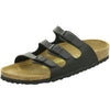 Birkenstock Women's Florida Open Back Slippers, Black Schwarz, 41