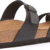 Birkenstock Original Mayari Birko Flor Narrow Width, Black 36 (étroit)