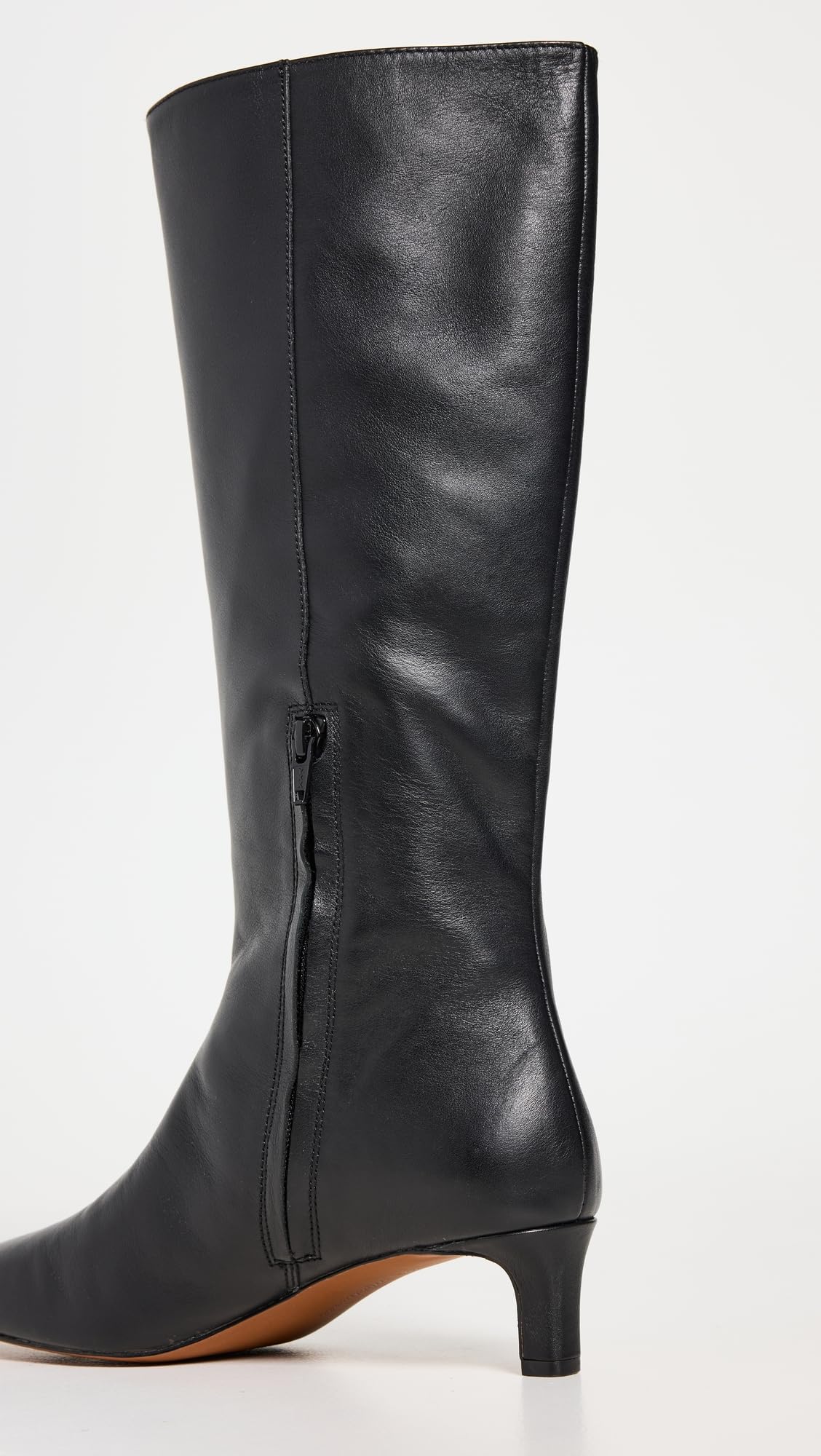 Madewell Women's Dorchester Dimes Tall Boots, True Black, 6 Medium US