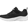 Skechers Boy's Microspec Max - Torvix Sneaker Sneaker, Black, 5 Big Kid