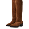 Stuart Weitzman Womens Kaia Knee-High Boot Coffee 8.5 Medium