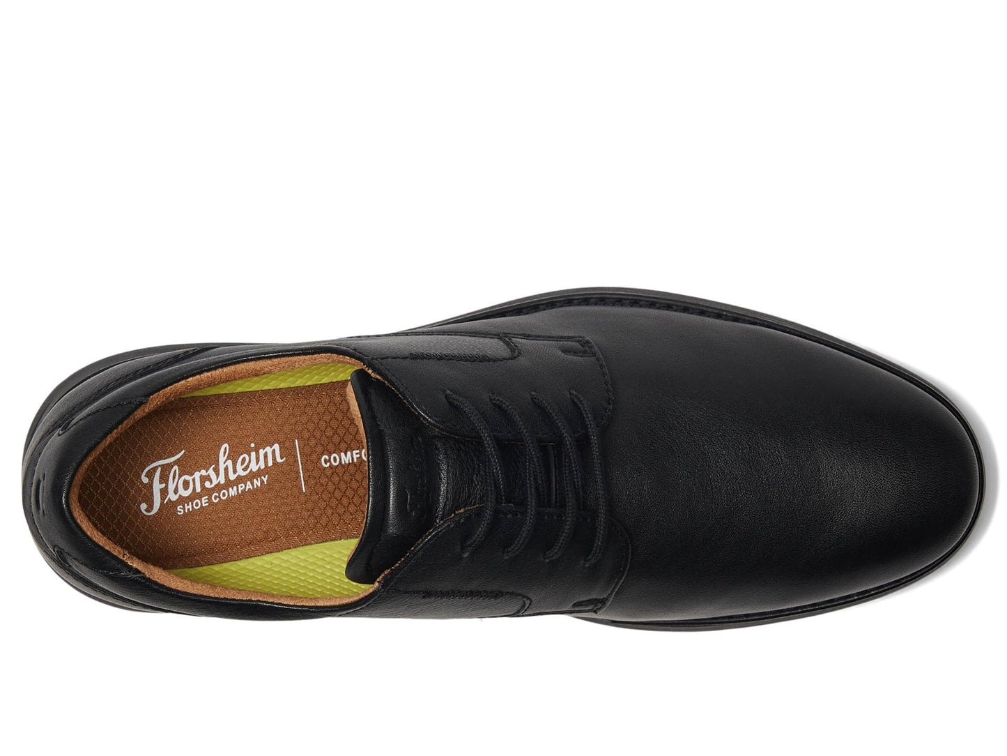 Florsheim Launch Plain Toe Oxford Men's Oxford, 11 2E US, Black