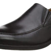 Clarks Men's Whiddon Step Loafer, Black Leather, 10 UK Wide