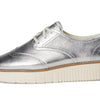 Cole Haan Womens Grand City Platform Oxford, Silver Talca/Ivory, 6 Medium