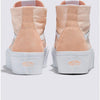 Vans - Unisex Sk8-Hi Tapered Stackform Shoes, Color Peach, Size: 5.5 M US Mens / 7 M US Womens