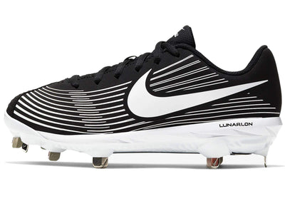 Nike Women's Lunar Hyperdiamond 3 Varsity Softball Cleats (6.5, Black/White, Numeric_6_Point_5)
