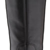 Frye Paige Tall Riding Boots for Women Made from Antiqued Italian Leather with Overlapping Front Panels, Stacked Leather Heel, and Leather Outsole – 16” Shaft Height, Black - 7 M