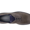Cole Haan Men’s Shoes - 2.Zerogrand Casual Lightweight Leather Laser Wingtip Oxford, Tornado Nubuck/Pavement, 11-W US
