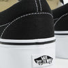 Vans UA Classic Slip-On Stackform Sneakers, Black/True White, 10 US Women/8.5 US Men