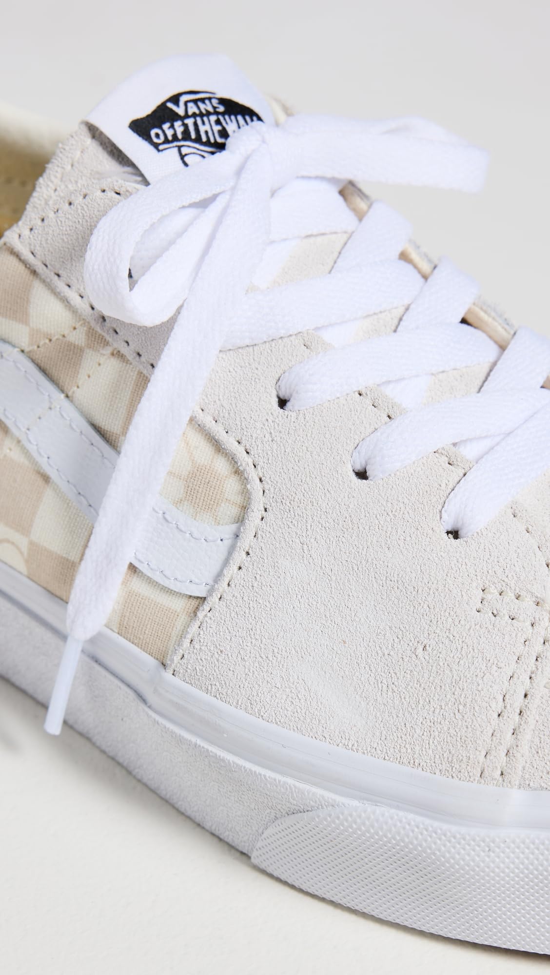 Vans Women's FU SK8-Low Sneakers, Marshmallow, Off White, Print, 11 Medium US