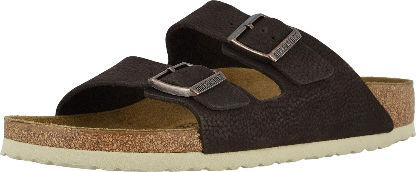Birkenstock Mens Arizona Sandal, Steer Soft Brown, Size 46 EU (13-13.5 M US Men)