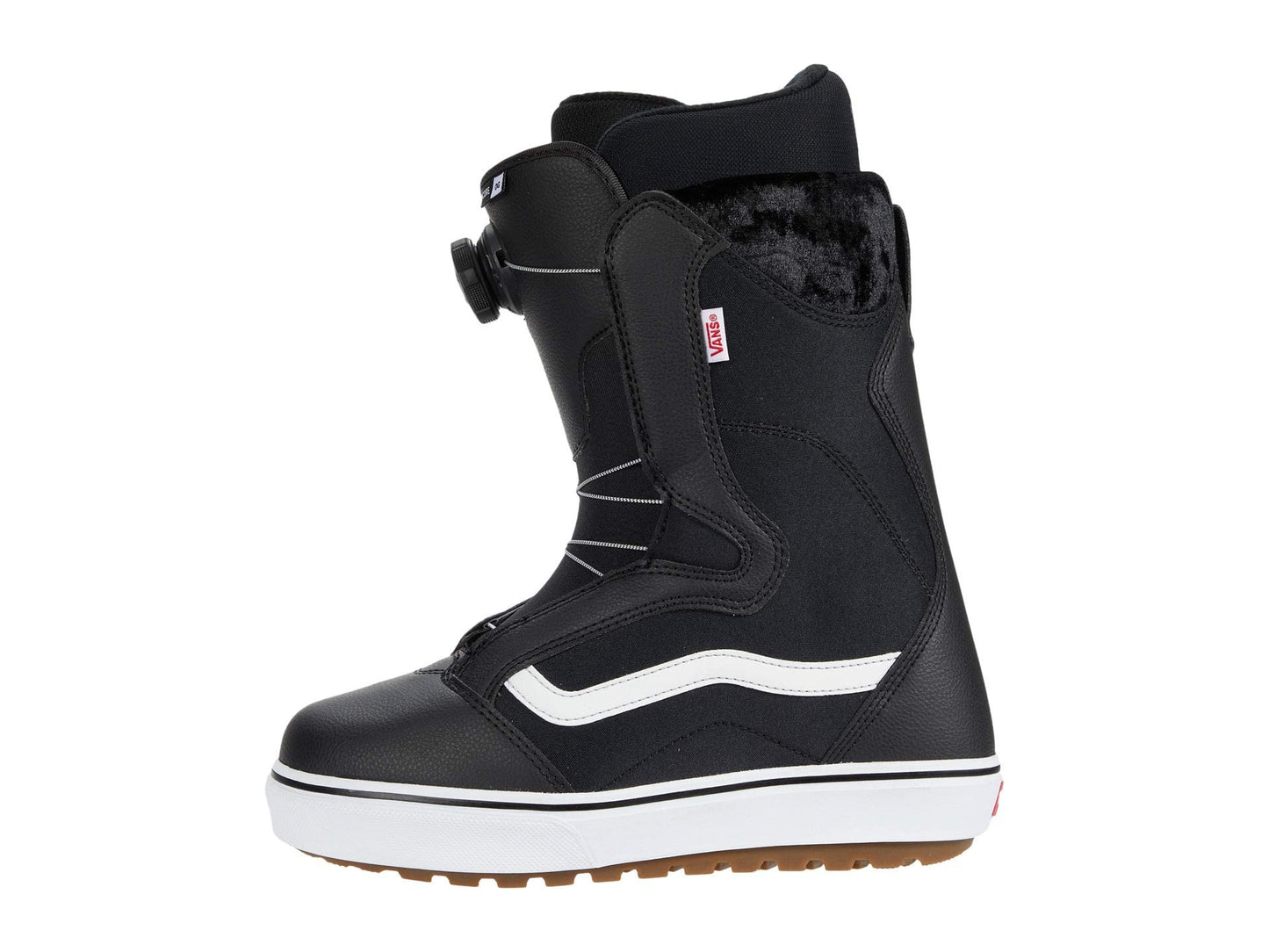 Vans Womens Encore OG Snowboard Boots (Black/White, 8.5)
