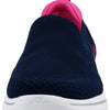 Skechers Women's Go Walk 5-Prized Sneaker, Navy/Pink, 9.5 M US