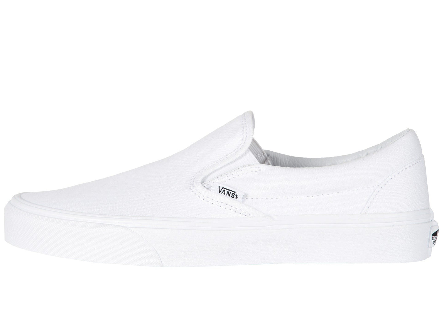 vans Clsic SLP-On Wht/Tru Wht Size 13.5 W/ 12 M