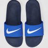 Nike Little/Big Kid's Kawa Slides, Game Royal/White-Thunder Blue-White, 12C