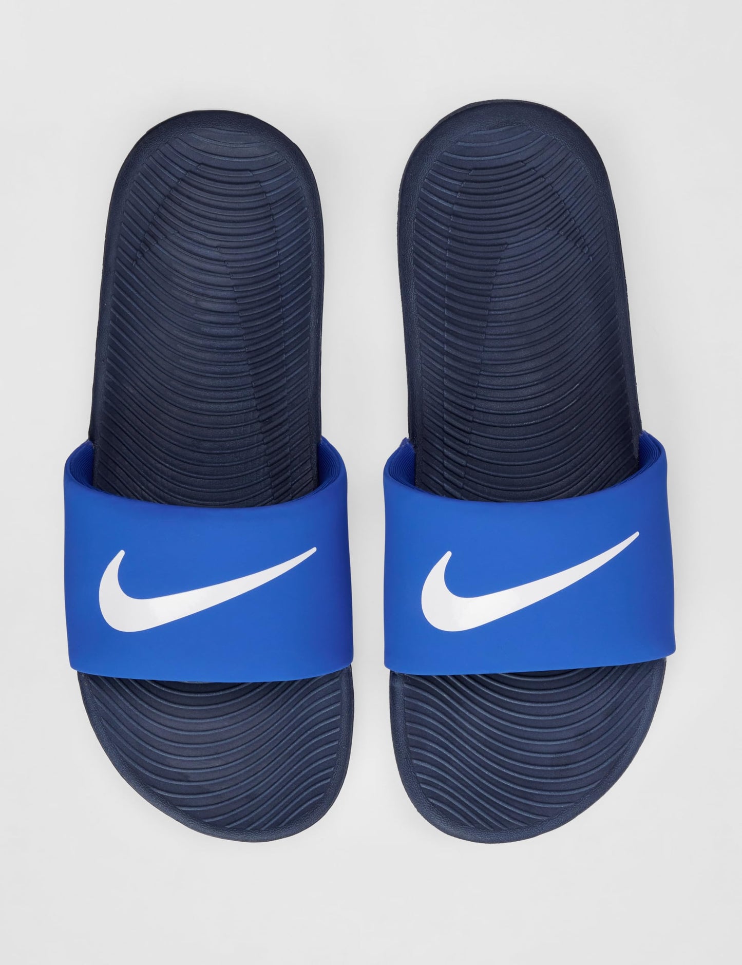 Nike Little/Big Kid's Kawa Slides, Game Royal/White-Thunder Blue-White, 12C